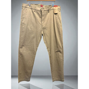 Levi's XX Chino Standard Taper Stretch Khaki Brown Pants 38x31